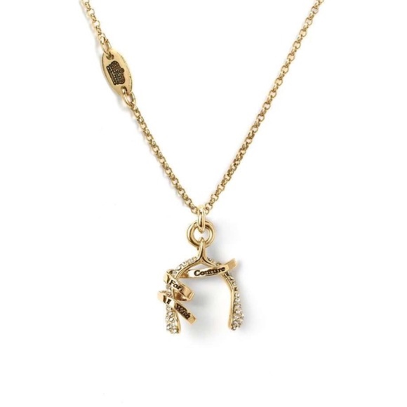 Juicy Couture Jewelry - Juicy Couture Wishbone Necklace
